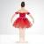 Red Floral Ballet Dress