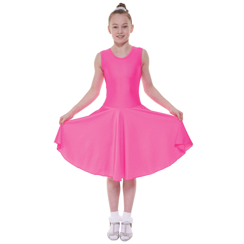 Childrens Sleeveless Ballroom Dresses, Standard Length The Dancers