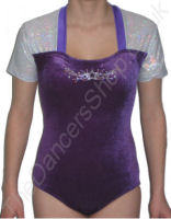 'Bella' Gymnastic Leotard - square neck - Childrens