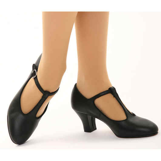 Capezio 700 Black Character Shoes
