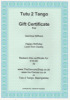 Gift Certificates