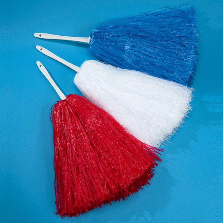 Hand Held Pom Poms with handles The Dancers Shop UK