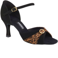 Freed Ladies Social Shoes - Leona (Leopard)