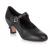 Freed 2" Show Shoes in black leather