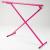 Folding portable ballet barre in fuchsia pink