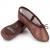 Freed Aspire Childrens Brown Leather Ballet Shoes
