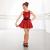 1st Position New Sequin Childrens Red Tutu Costume