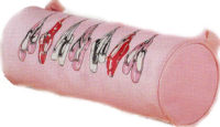 Round Ballet Pencil Case 