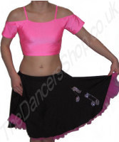 Rock n Roll Skirt and Crop Top - Adult