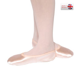 Satin Ballet Shoes. Sizes 6 and above