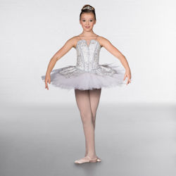 1st Position Childrens Prestige Silver Ballet Tutu