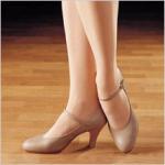 Capezio Theatrical Footlight character shoe