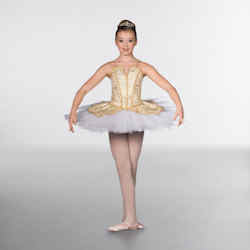 1st Position Childrens Prestige Gold Ballet Tutu