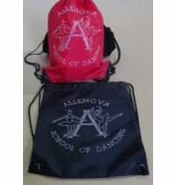 Allenova School of Dancing Drawstring Bag