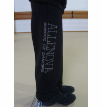 Childs Allenova Jogging Bottoms -  full length logo