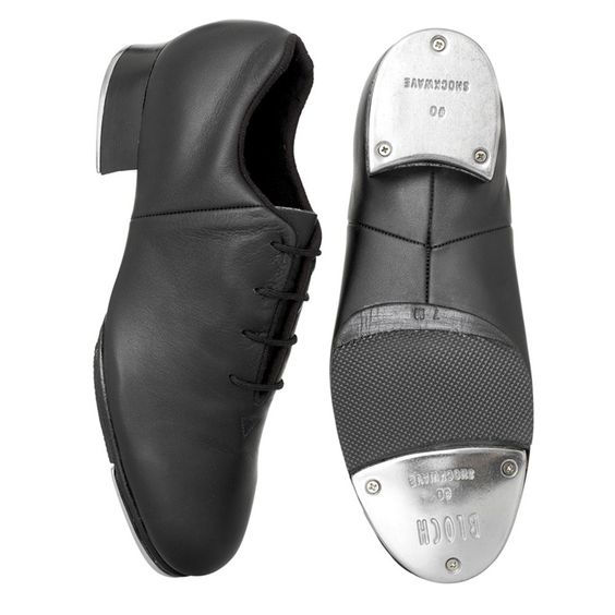 Bloch 388 Mens Black Leather Tap Flex 