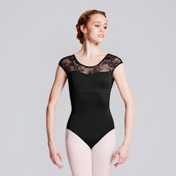 Bloch Hava Lace Back Cap Sleeve Leotard BLL7714