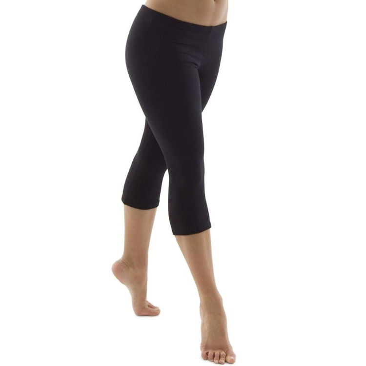 Tappers and Pointer Cotton Lycra Capri Pants | The Dancers Shop UK