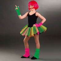 Childrens Funky Neon Tutu - W1122