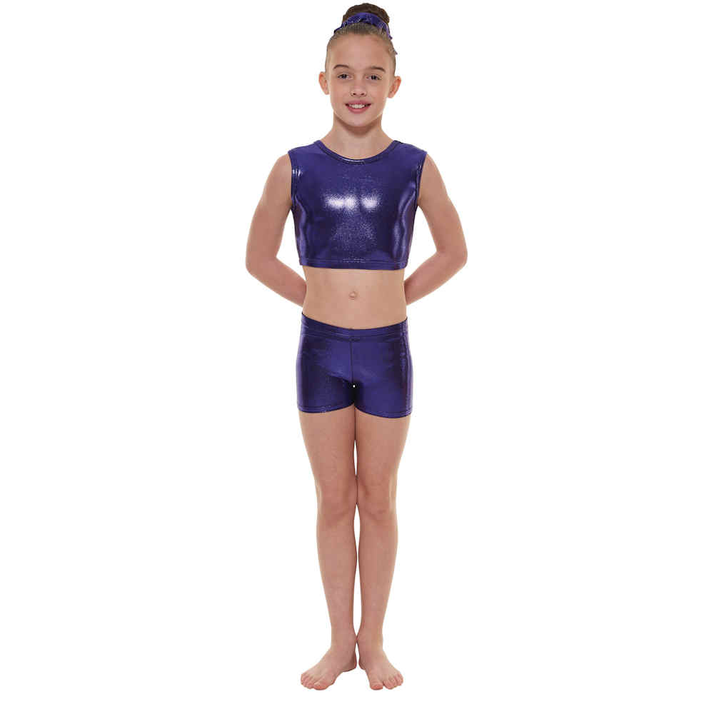 New Kaleidoscope Childrens Gymnastics Shorts The Dancers Shop UK