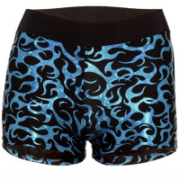 Blue Twisters Dance Shorts