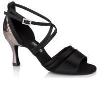 Freed Ladies Black Social/Ballroom Shoes - Aleisha