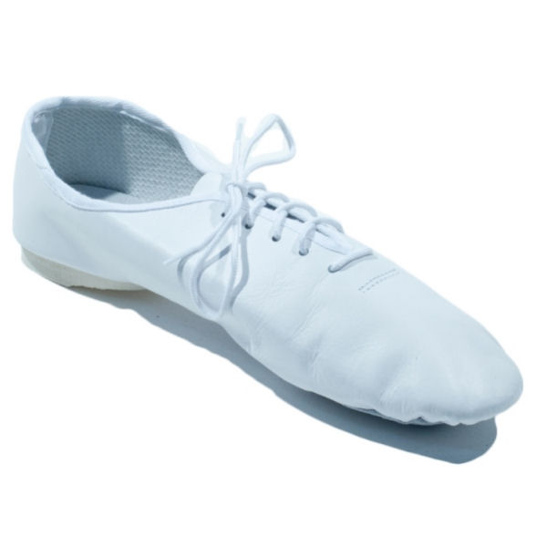 White jazz outlet shoes child