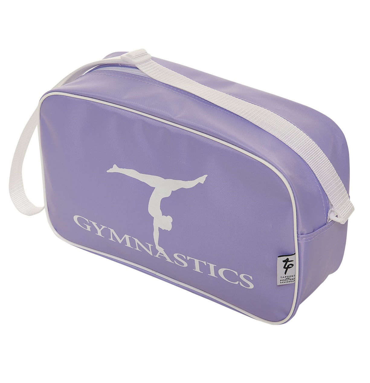 Classic gymnastics bags available in black, blue, red, pink and now lilac
