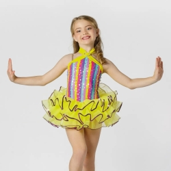 Girls Halterneck Multicoloured Character Dance Tutu