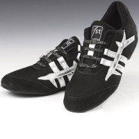 1st Position Kids Dance Sneakers Black