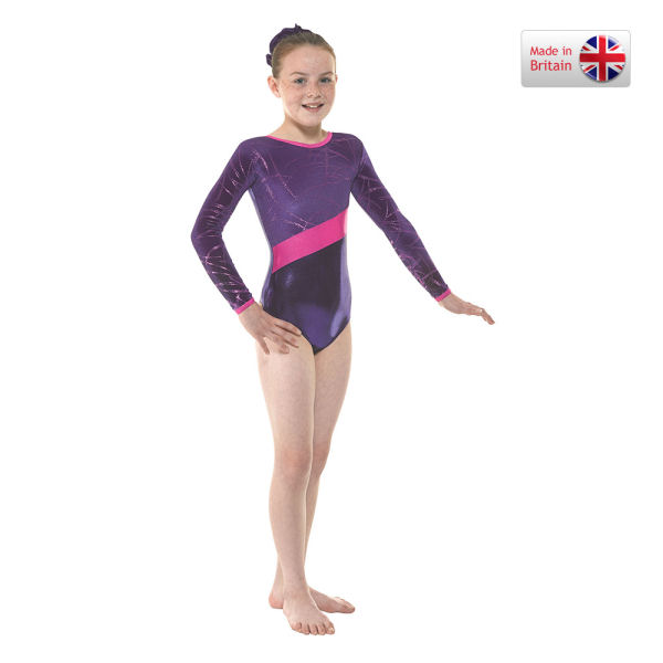 Long Sleeve Gymnastics Leotards GYM/32 | The Dancers Shop UK
