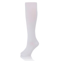 Mens White RAD Ballet Socks, calf length | The Dancers Shop