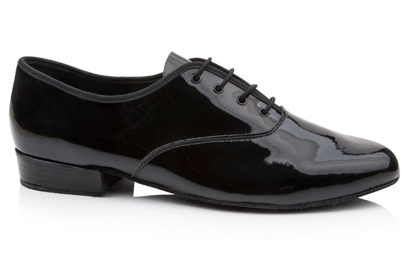 Mens Black Patent Leather Ballroom Shoes from Freed of London