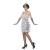 Flapper Dress Silver