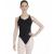 Capezio Womens Wide Strap Leotard in black