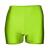 Nylon lycra hot pants flo green