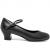 Capezio Cassie Jr. 1.5" Heel Character Shoe Black