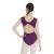 Back of the Capezio 10187 leotard (grape)