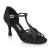 Freed Audrey Ladies Black Social Ballroom Sandals / Shoes