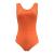 Childrens sleevless leotard flo orange