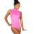 Fluorescent Pink Sleeveless Leotard