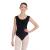 Capezio cap sleeve leotard 10187 in black