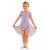 Freed Chloe childrens RAD short sleeve leotard in lilac