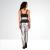 Metalic Peplum Leotard and Trousers
