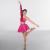 Pink Asymmetrical Sequin 2 Piece Glitz Costume