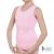 Pale pink sleeveless ballet leotard