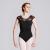 Bloch Hava Lace Back Cap Sleeve Black Dance Leotard