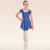 ISTD Pre-primary and primary ballet leotard in bluebell