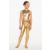 Gold Sleeveless Childrens Dance Catsuit