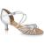 Juliette Silver Ballroom Sandals | Freed of London